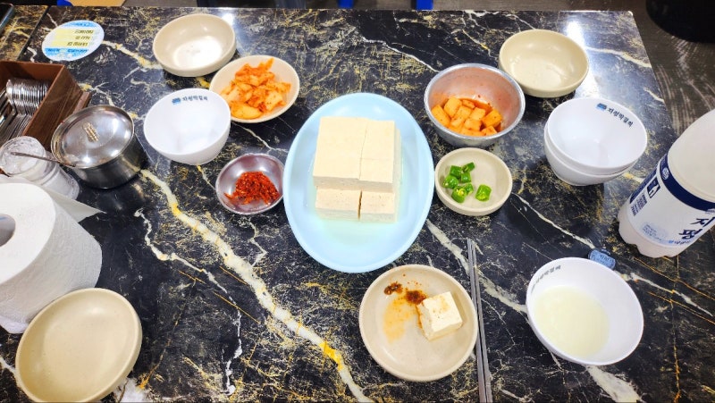 아차산 내돈내산 손두부 맛집 추천 | 밑반찬도 푸짐한 원조할아버지손두부 후기 이미지 7