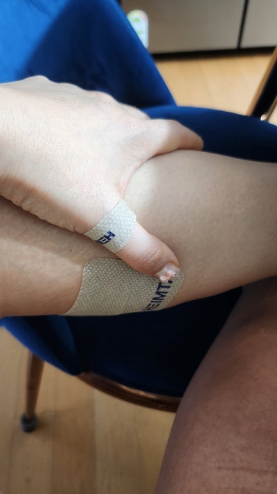 손가락 마디 통증 패치 추천 | 방아쇠증후군 손가락관절염에 추천하는 헤임타 프로 패치 후기 이미지 14
