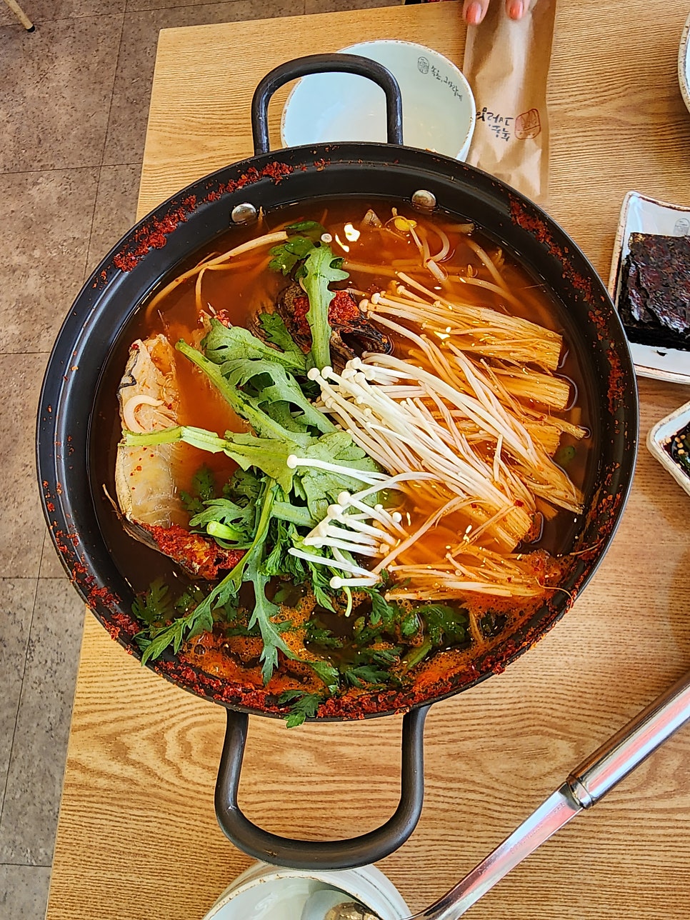 영종 하늘도시 맛집 | 영종도 한식 생선구이 맛집 속초그바람에 명태조림정식 후기 이미지 23