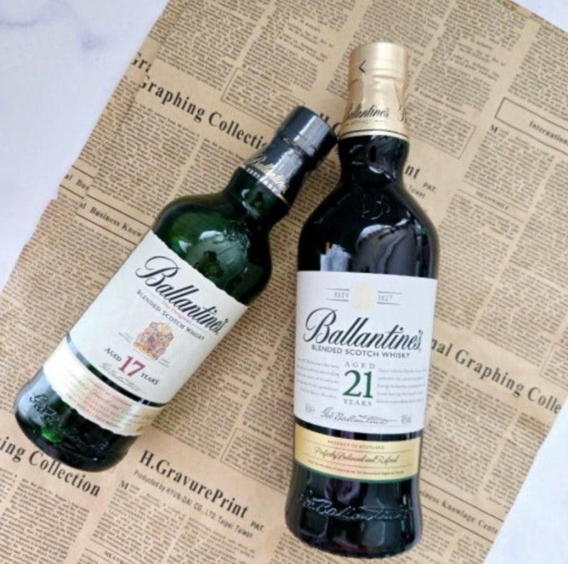 발렌타인 21 VS 발렌타인 17 | 블랜디드 위스키의 정석 비교해보기