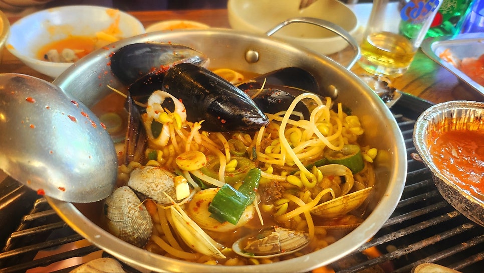 조개구이 무한리필 추천 | 데이트도 가족 외식도 가능한 월미도 조개구이 인천역 맛집 전라도 대왕 조개구이 월미도본점 후기 이미지 4