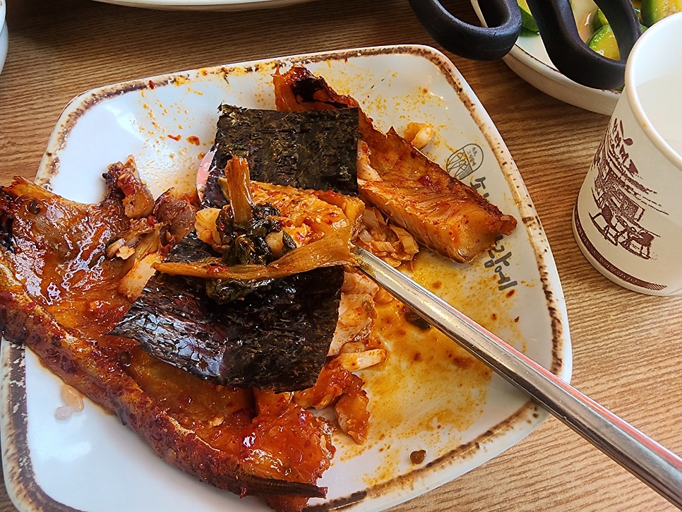 영종 하늘도시 맛집 | 영종도 한식 생선구이 맛집 속초그바람에 명태조림정식 후기 이미지 27