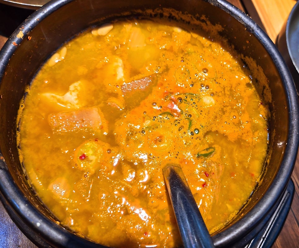신중동 맛집 한식 추천 | 모임장소로 추천하는 중동 롯데백화점 맛집 김명주 뜰안채밥상 신중동점 후기 이미지 20