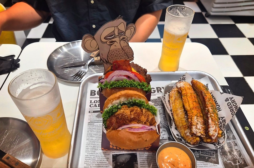 대흥역 맛집 추천 | 경의선숲길 근처 신촌 데이트 수제버거 맛집 마포구 맛집 보어드앤헝그리 마포 후기 이미지 18