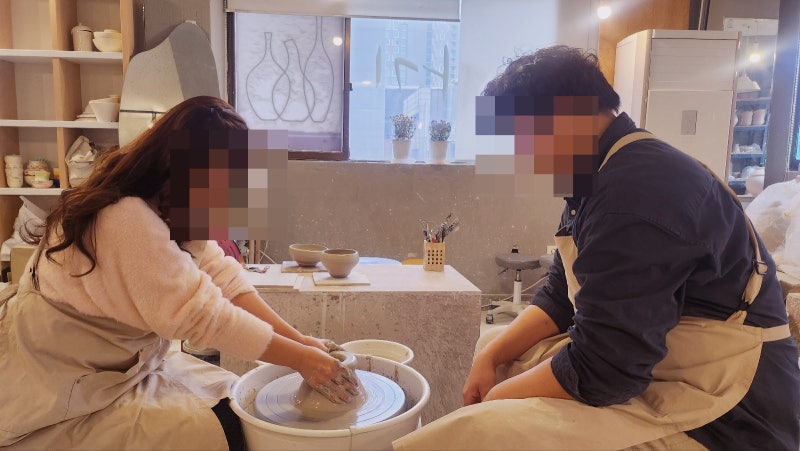 서울 도자기 원데이클래스 건대실내데이트 추천 | 공방창업교육도 함께 진행하는 안나도예공감 후기 이미지 15