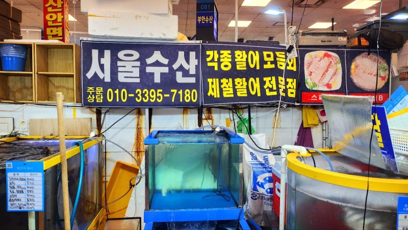 가성비횟집 추천 | 노량진횟집 노량진수산시장 회포장도 가능한 서울수산 후기 이미지 5
