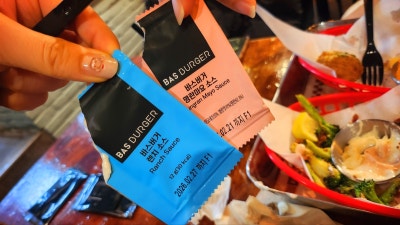 한강 버거 국회의사당역혼밥 추천 | 감자칩 무제한 제공하는 여의도 순복음교회 맛집 바스버거 국회의사당점 후기 이미지 28