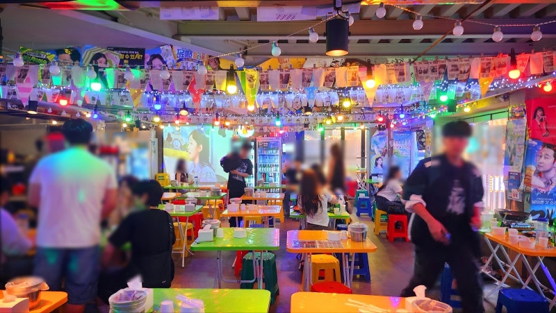 이태원 테라스 포차 추천 | 분위기 맛집 티키타카감성포차 후기 이미지 6
