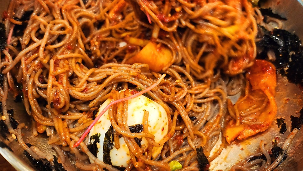 주엽역 맛집 추천 | 일산 백병원 막국수 맛집 일산 데이트 개수리막국수&산골닭갈비 롯데마트 주엽점 후기 이미지 27