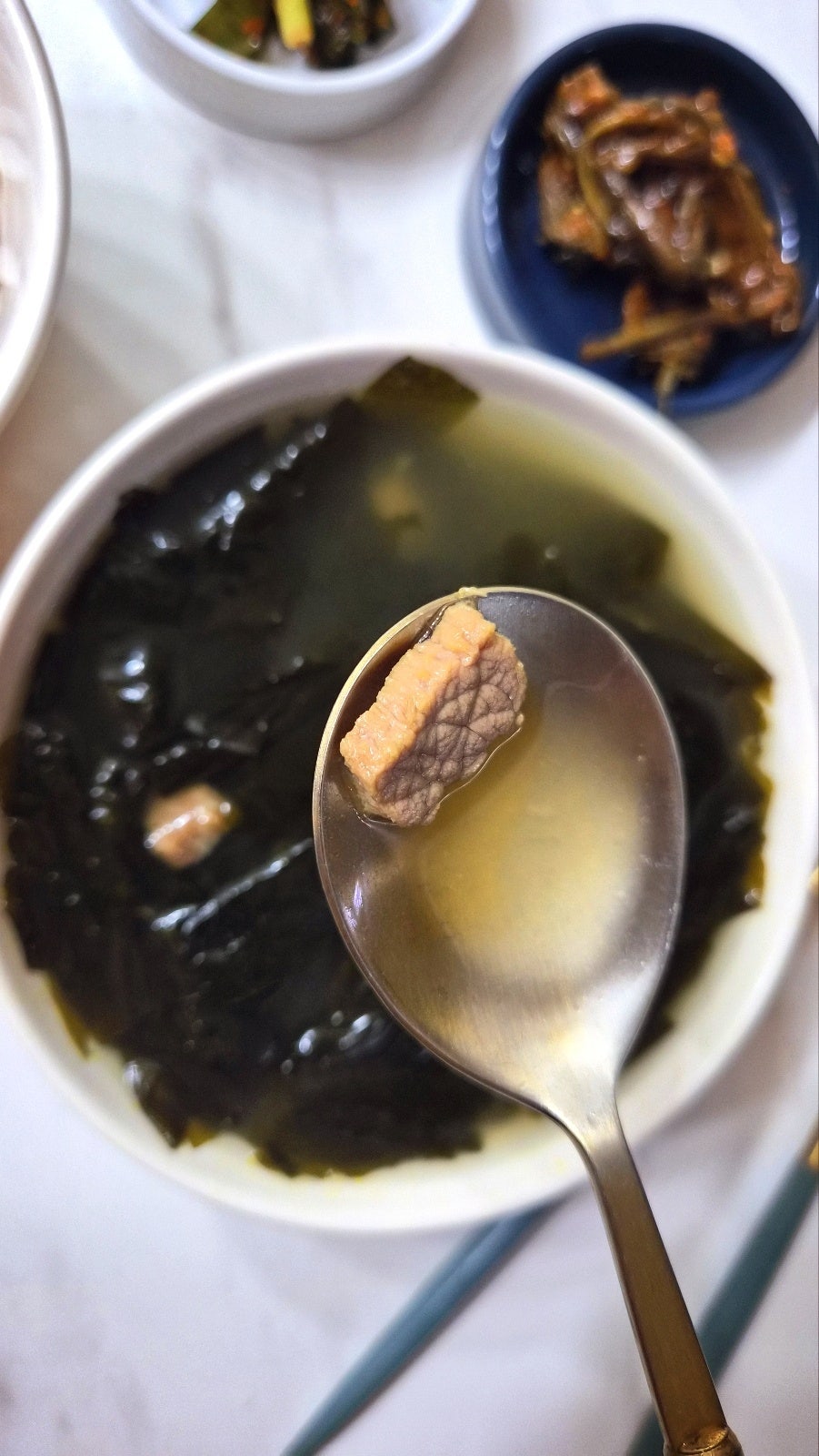 직장인 도시락 추천 | 오늘뭐먹지 싶을 때 전자레인지 3분 아침대용 미정당 소고기 미역국 후기 이미지 13