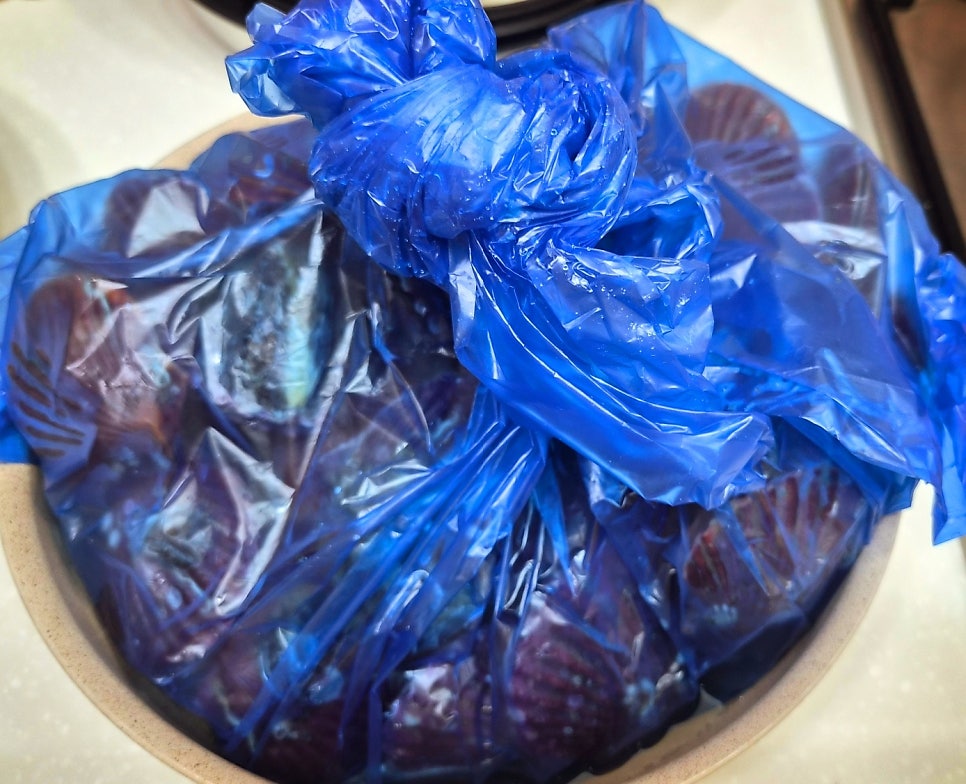 홍가리비 추천 | 제철 해산물 통영 가리비 세척법 및 맛있게 찌는 법 이미지 3