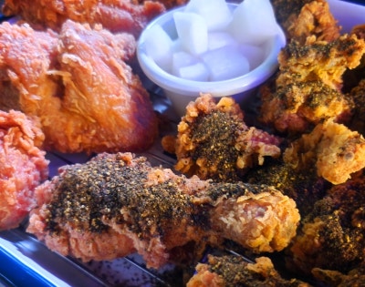 광화문 치킨 맛집 추천 | 청계천 바로 앞에 있는 루프탑, 야장느낌 비비큐 빌리지 청계광장점 내돈내산 후기 이미지 16