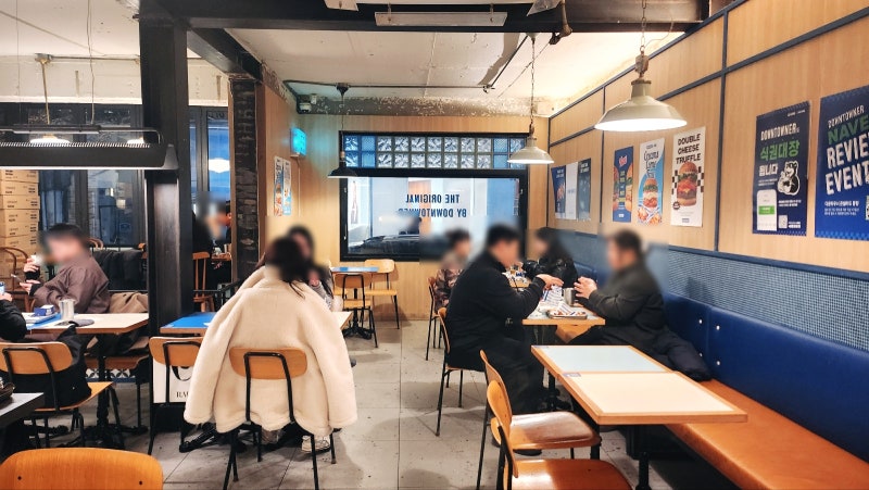 한남동 맛집 수제버거 추천 | 이태원 데이트 수제버거 맛집 다운타우너 한남점 방문 후기 이미지 3