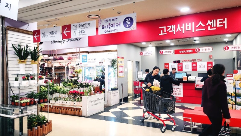 신도림 가성비 꽃집 추천 | 생화도 조화도 큰화분도 작은화분도 없는게 없는 신도림 꽃집 뷰티플라워 홈플러스 신도림점 후기 이미지 4