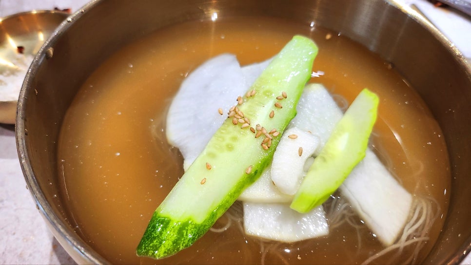 양주 돼지갈비 소고기 맛집 추천 | 냉면 공짜로 주는 양주 고기집 만포가든 후기 이미지 30