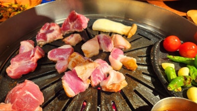 합정역 삼겹살 맛집 추천 | 데이트도 회식도 모두 가능한 분위기 맛집 고기집 안목가돈 후기 이미지 10