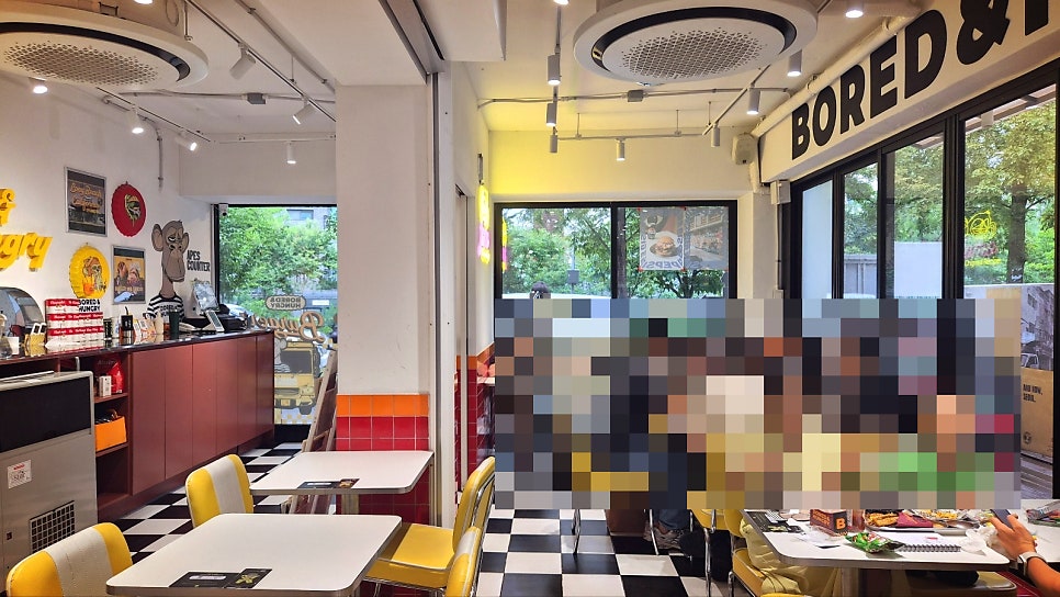 대흥역 맛집 추천 | 경의선숲길 근처 신촌 데이트 수제버거 맛집 마포구 맛집 보어드앤헝그리 마포 후기 이미지 8