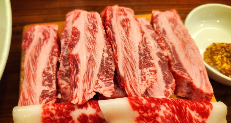 선릉 소고기집 추천 | 선릉역 돼지갈비 소갈비 맛집 바우한우 후기 이미지 27
