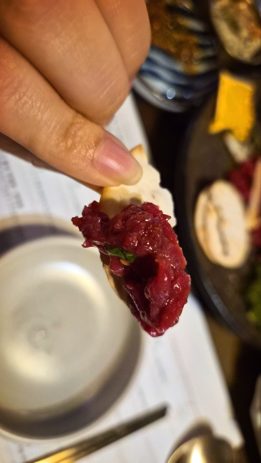 여의도 맛집 추천 | 당일도축한 육사시미와 육회 맛집 육회관포차 여의도점 후기 이미지 22