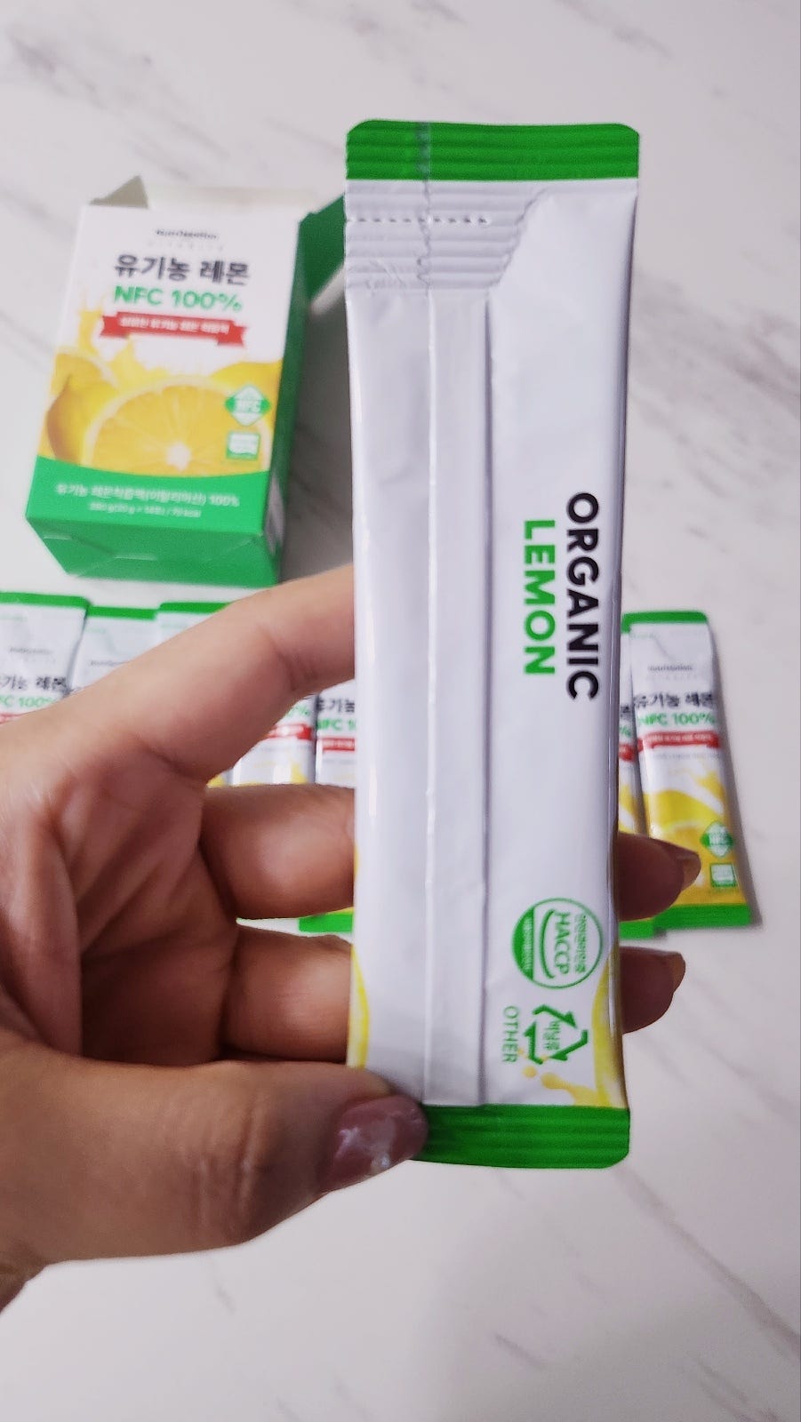 유기농 레몬즙 추천 | 비타바이트 유기농 레몬즙 스틱으로 올레샷과 레몬수 후기 이미지 10