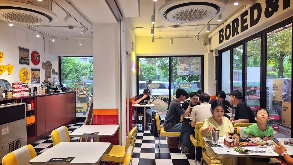 대흥역 맛집 추천 | 경의선숲길 근처 신촌 데이트 수제버거 맛집 마포구 맛집 보어드앤헝그리 마포 후기 이미지 8