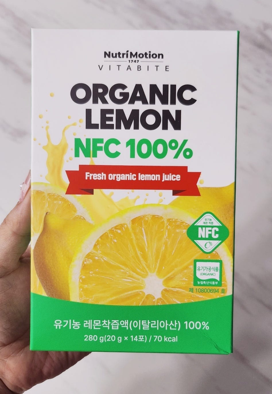 유기농 레몬즙 추천 | 비타바이트 유기농 레몬즙 스틱으로 올레샷과 레몬수 후기 이미지 6