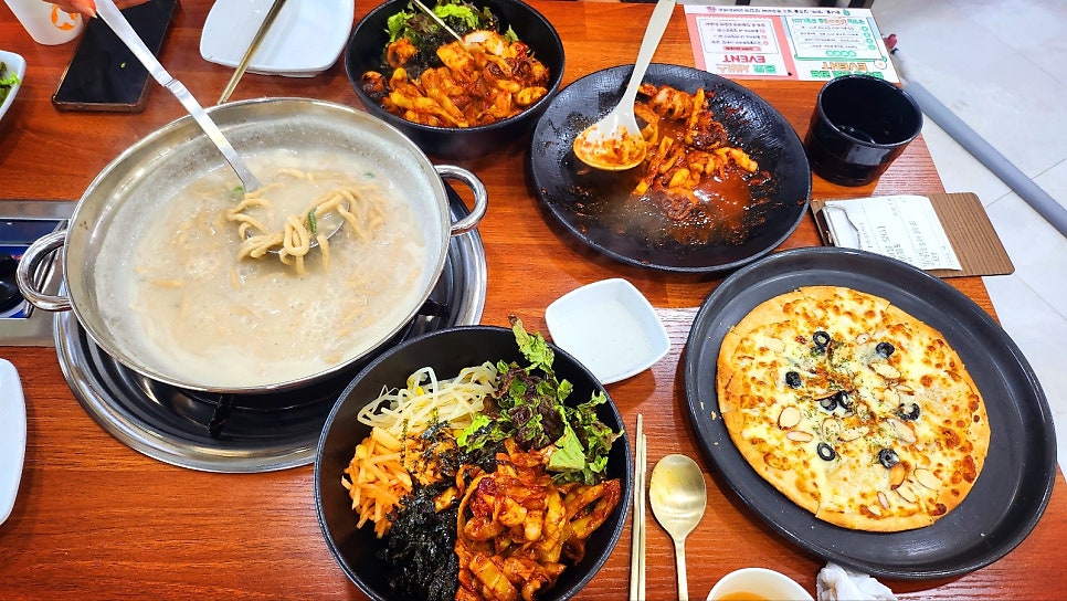 군산 쭈꾸미 맛집 추천 | 쭈꾸미 들깨칼국수 피자까지 은파호수공원 맛집 한식 군산불향쭈꾸미 나운점 후기 이미지 27