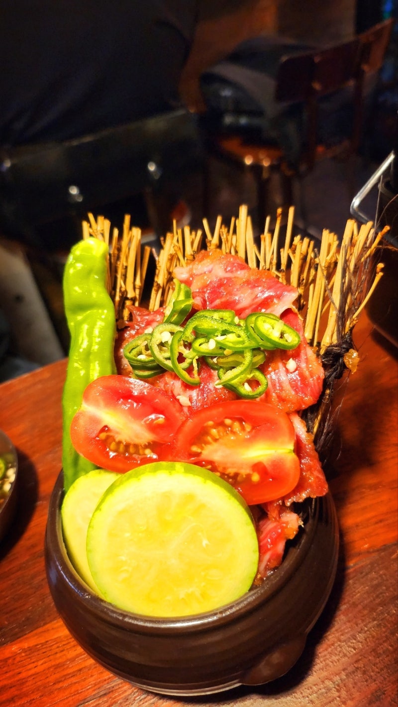 을지로 소고기 맛집 | 힙지로 갈비 맛집 분위기가 좋아 소개팅 및 데이트도 가능한 우희 후기 이미지 21