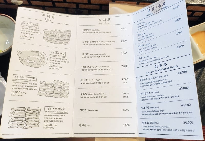 합정 홍대 내돈내산 고기집 맛집 추천 | 콜키지 프리 구워주는 고기집 옥돈 홍대점 후기 이미지 12