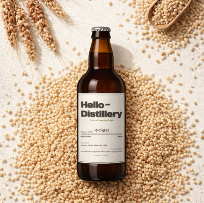 헬로우디스틸러리 Hello N°06 수수보리 | 프리미엄 탁주 Hello N°06 수수보리 맛있게 즐기는 법과 페어링 팁 이미지 2