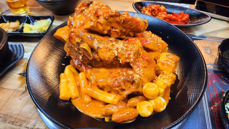 건대 맛집 추천 | 뼈구이가 맛있는 건대 점심도 회식도 가능한 조선솥뚜껑감자탕 후기 이미지 9