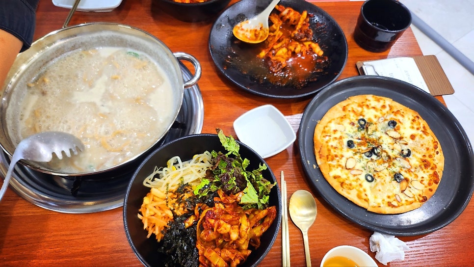 군산 쭈꾸미 맛집 추천 | 쭈꾸미 들깨칼국수 피자까지 은파호수공원 맛집 한식 군산불향쭈꾸미 나운점 후기 이미지 17
