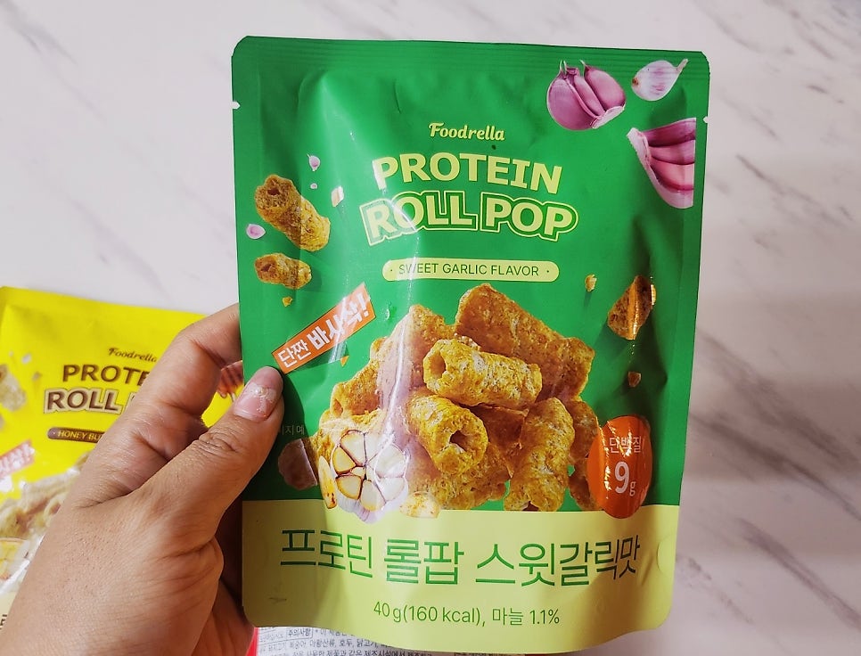 다이어트 과자 추천 | 단백질 간식 단백질 과자 올리브영 간식 프로틴 롤팝 3가지맛 구매 후기 이미지 11