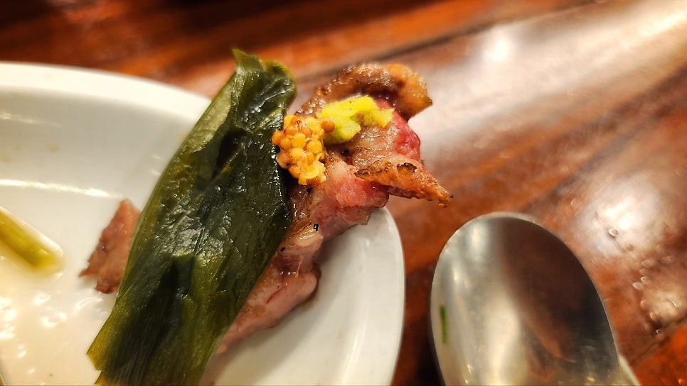 선릉 소고기집 추천 | 선릉역 돼지갈비 소갈비 맛집 바우한우 후기 이미지 38