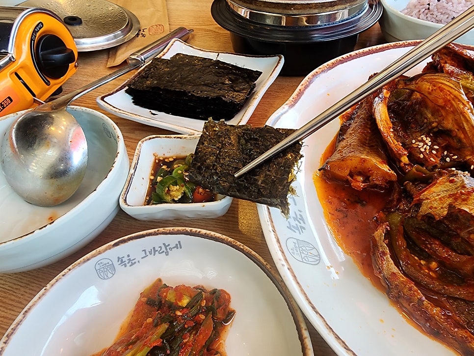 영종 하늘도시 맛집 | 영종도 한식 생선구이 맛집 속초그바람에 명태조림정식 후기 이미지 19