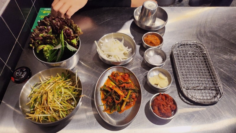 영등포구청역 고기집 맛집 추천 | 회식장소 추천하는 구워주는 고기집 돼지갈비 맛집 초량생갈비 후기 이미지 11