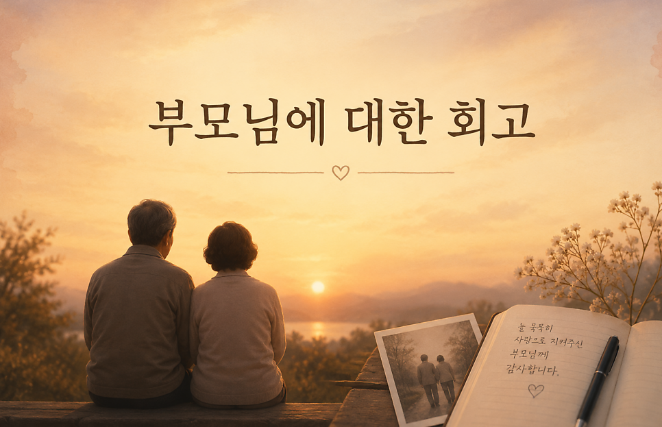 모두의회고 두번째, 부모님에 대한 회고