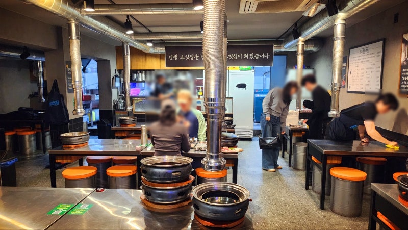 영등포구청역 고기집 맛집 추천 | 회식장소 추천하는 구워주는 고기집 돼지갈비 맛집 초량생갈비 후기 이미지 2