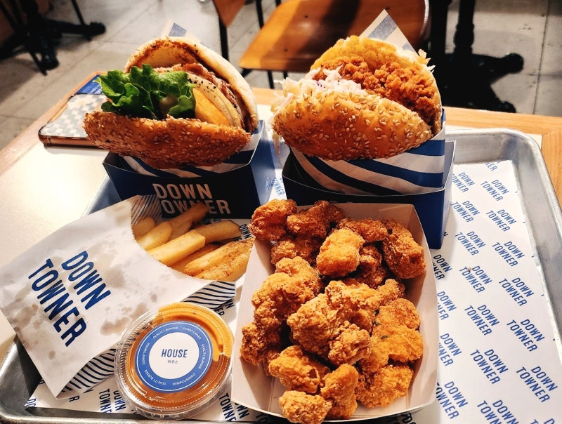 한남동 맛집 수제버거 추천 | 이태원 데이트 수제버거 맛집 다운타우너 한남점 방문 후기