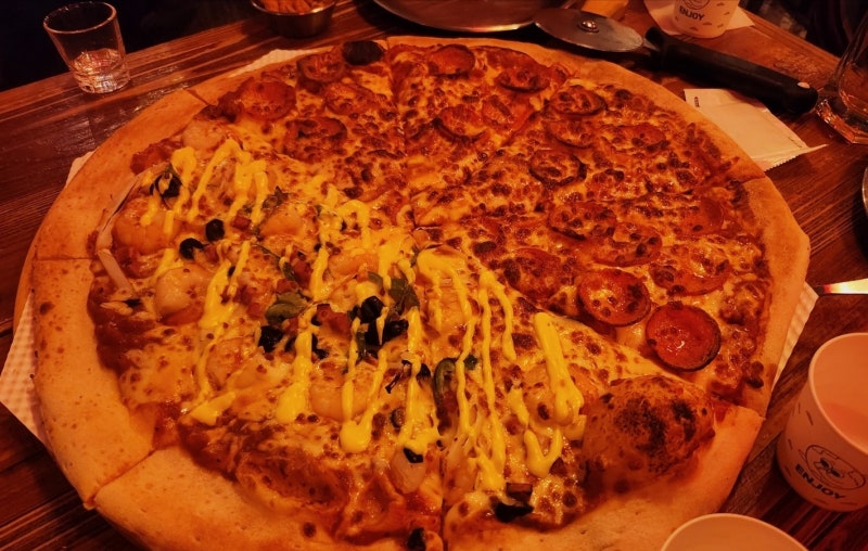 영등포 피자 맛집 내돈내산 추천 | 영등포 모임 장소로 추천하는 영등포 핫플 마피아피자 후기